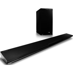 Panasonic SCHTB485EBK Black - 250W 2.1ch Soundbar with Bluetooth  NFC Wireless Subwoofer  2x HDMI